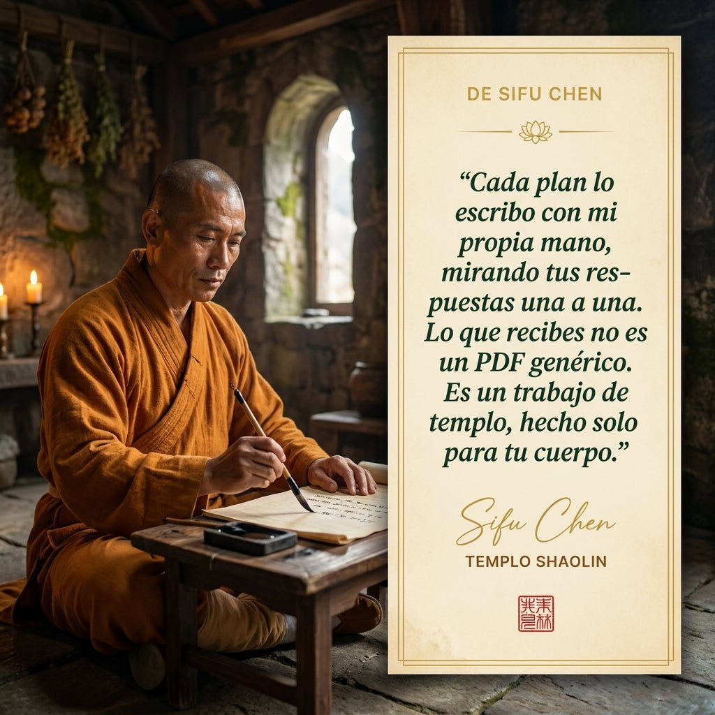 Tu Plan Personalizado — Escrito por Sifu Chen
