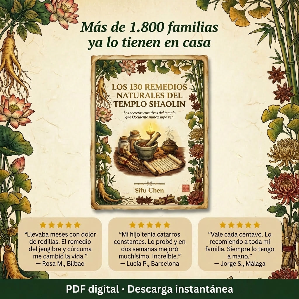 Los 130 Remedios Naturales del Templo Shaolin