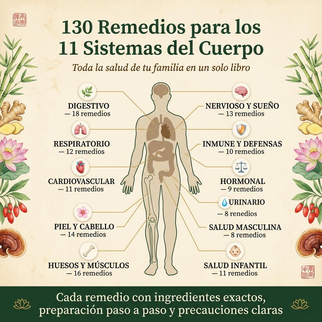 Los 130 Remedios Naturales del Templo Shaolin