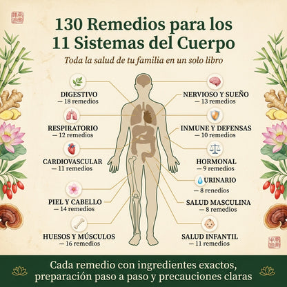 Los 130 Remedios Naturales del Templo Shaolin