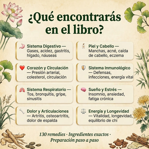 Los 130 Remedios Naturales del Templo Shaolin