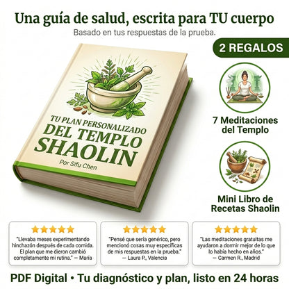 Tu Plan Personalizado — Escrito por Sifu Chen