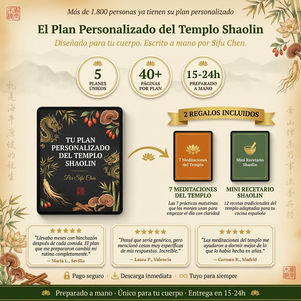 Tu Plan Personalizado — Escrito por Sifu Chen