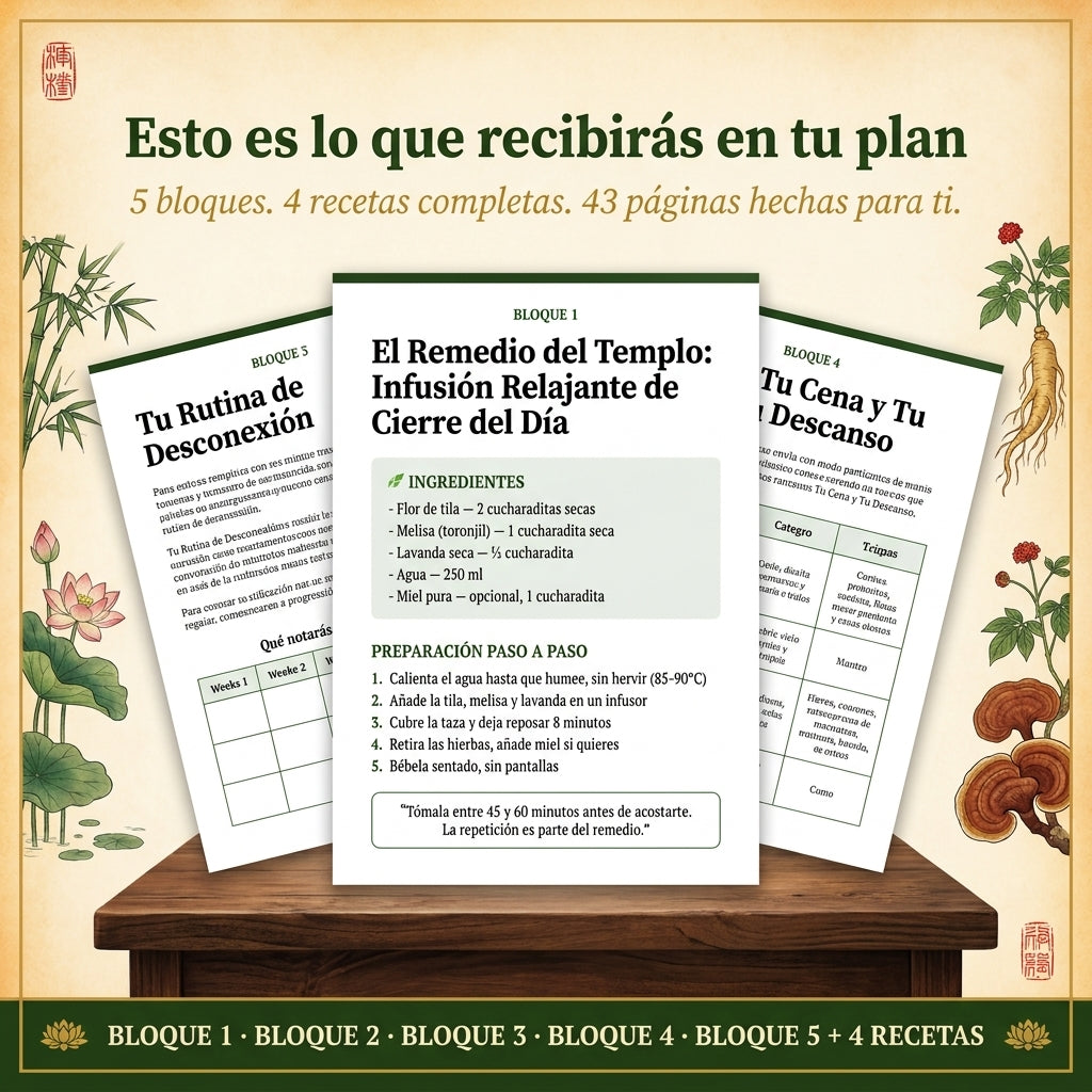 Tu Plan Personalizado — Escrito por Sifu Chen